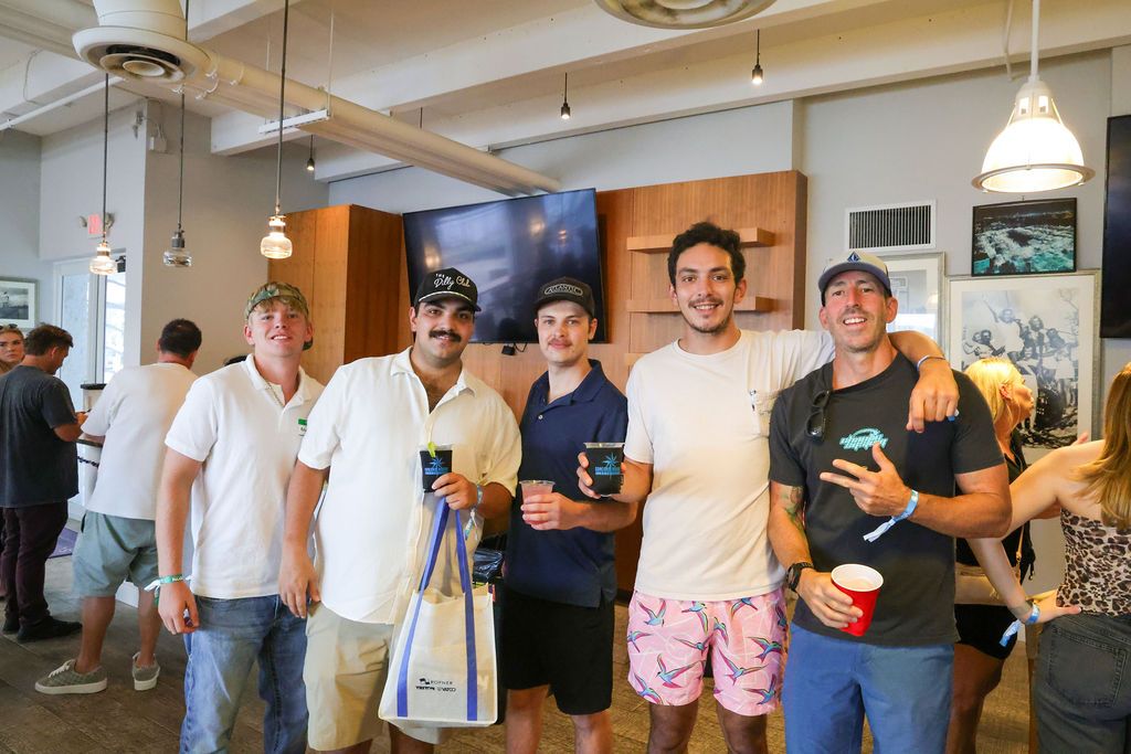 Guests and exhibitors at The Triton's Fall Triton Expo at Bahia Mar Yachting Center.