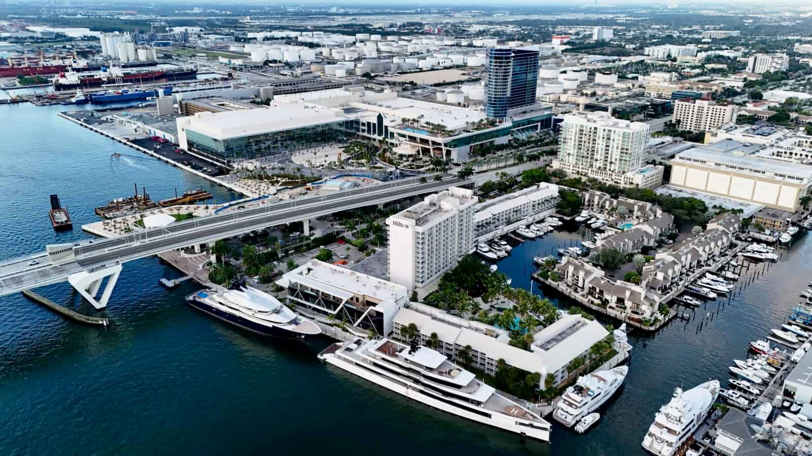 Ulysses Becomes Largest Yacht to Cross 17th Street Bridge