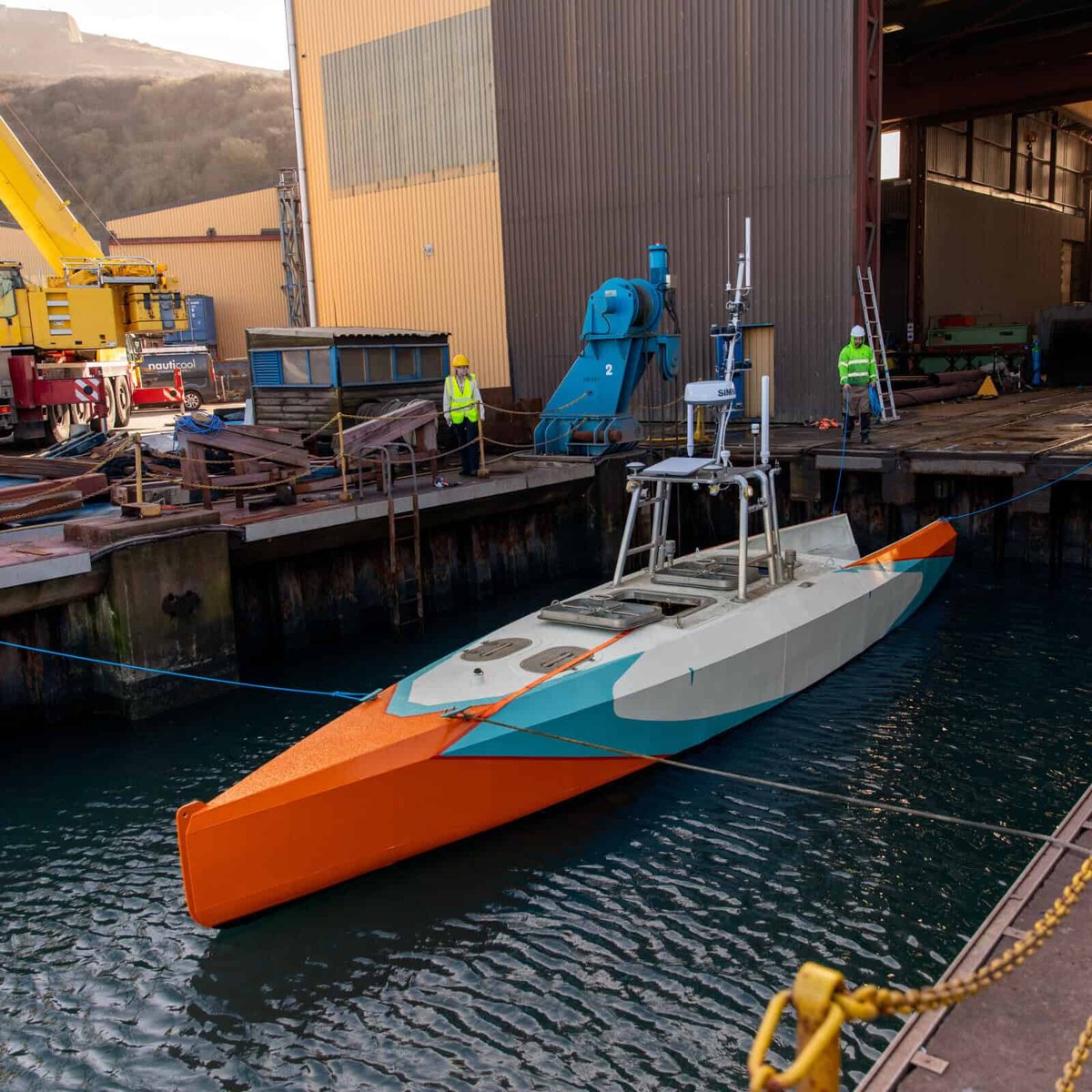 Autonomous Uncrewed Surface Vessel Debuts