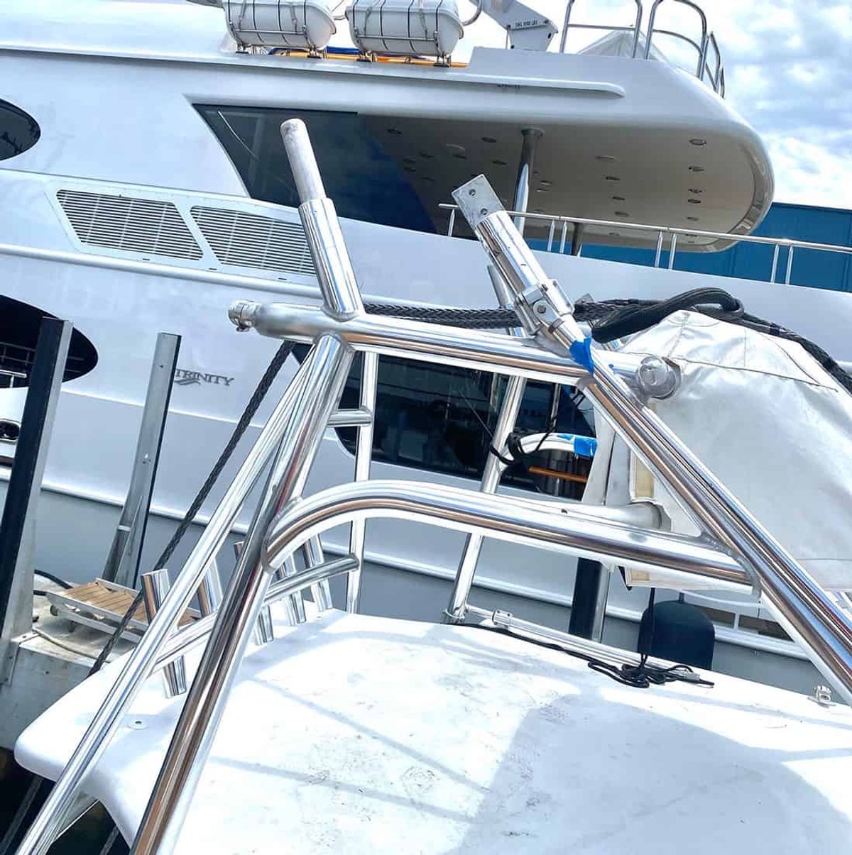 EYS Engineers Custom Locking Mechanism To Create A Removable Tuna Tower