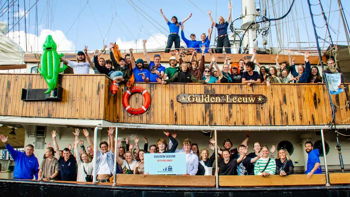 Aboard S/V Gulden Leeuw