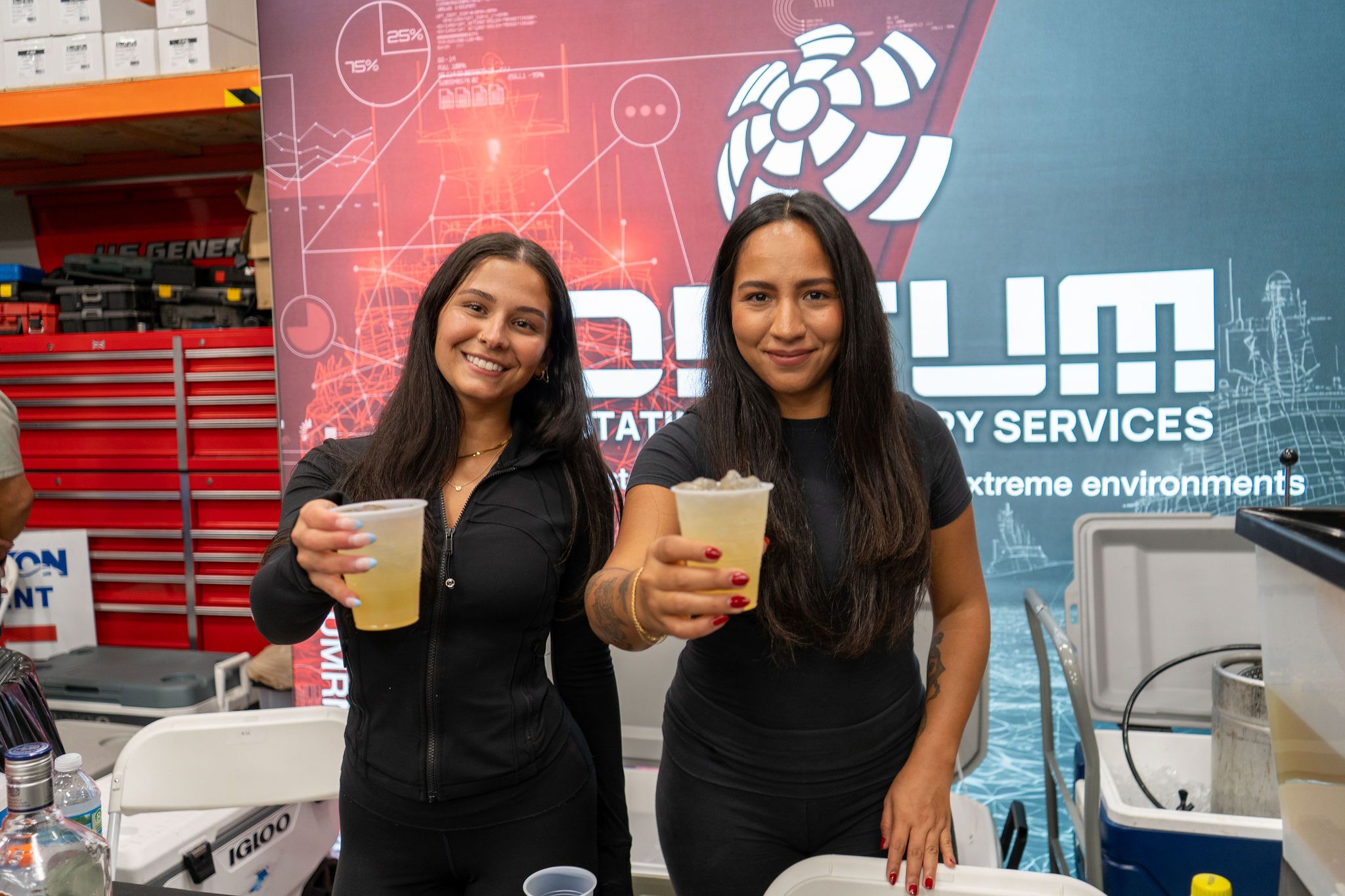 Guests networking at The Triton's Crew, Captains & Connections event at DATUM RMS.