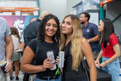 Guests networking at The Triton's Crew, Captains & Connections event at DATUM RMS.