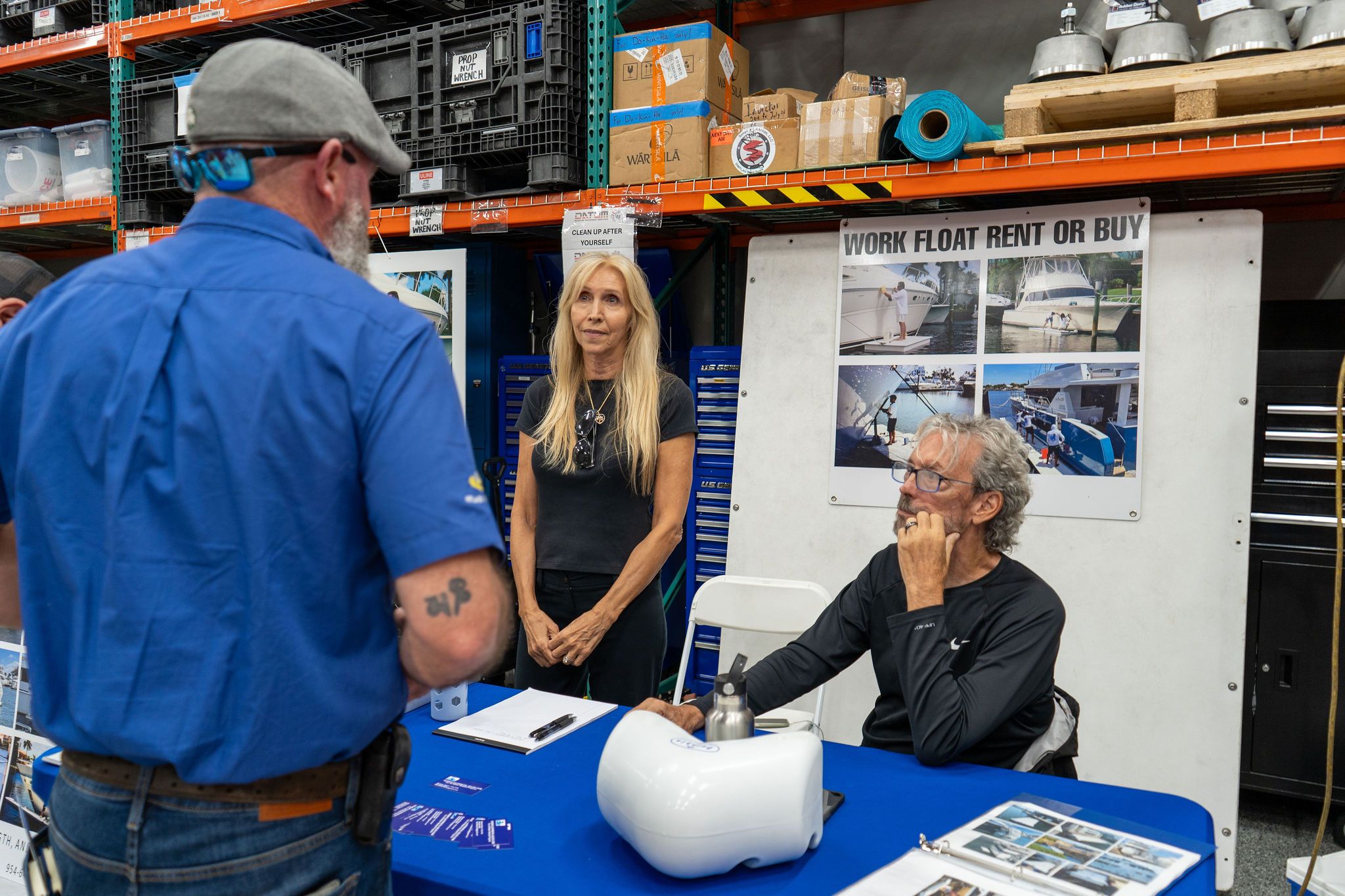 Guests networking at The Triton's Crew, Captains & Connections event at DATUM RMS.
