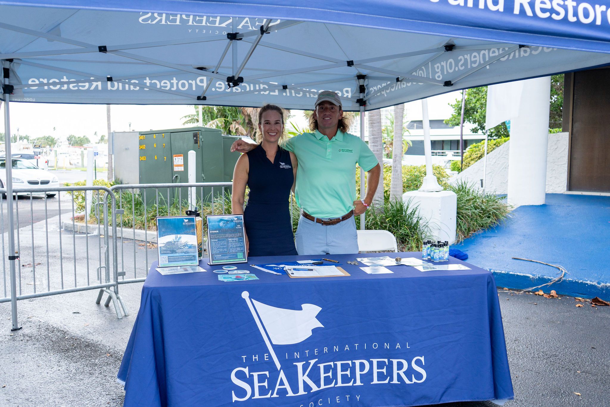 Maritime and industry partners exhibiting at The Triton's Fall Triton Expo at Bahia Mar Yachting Center.