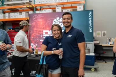Guests networking at The Triton's Crew, Captains & Connections event at DATUM RMS.