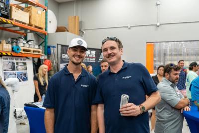 Guests networking at The Triton's Crew, Captains & Connections event at DATUM RMS.