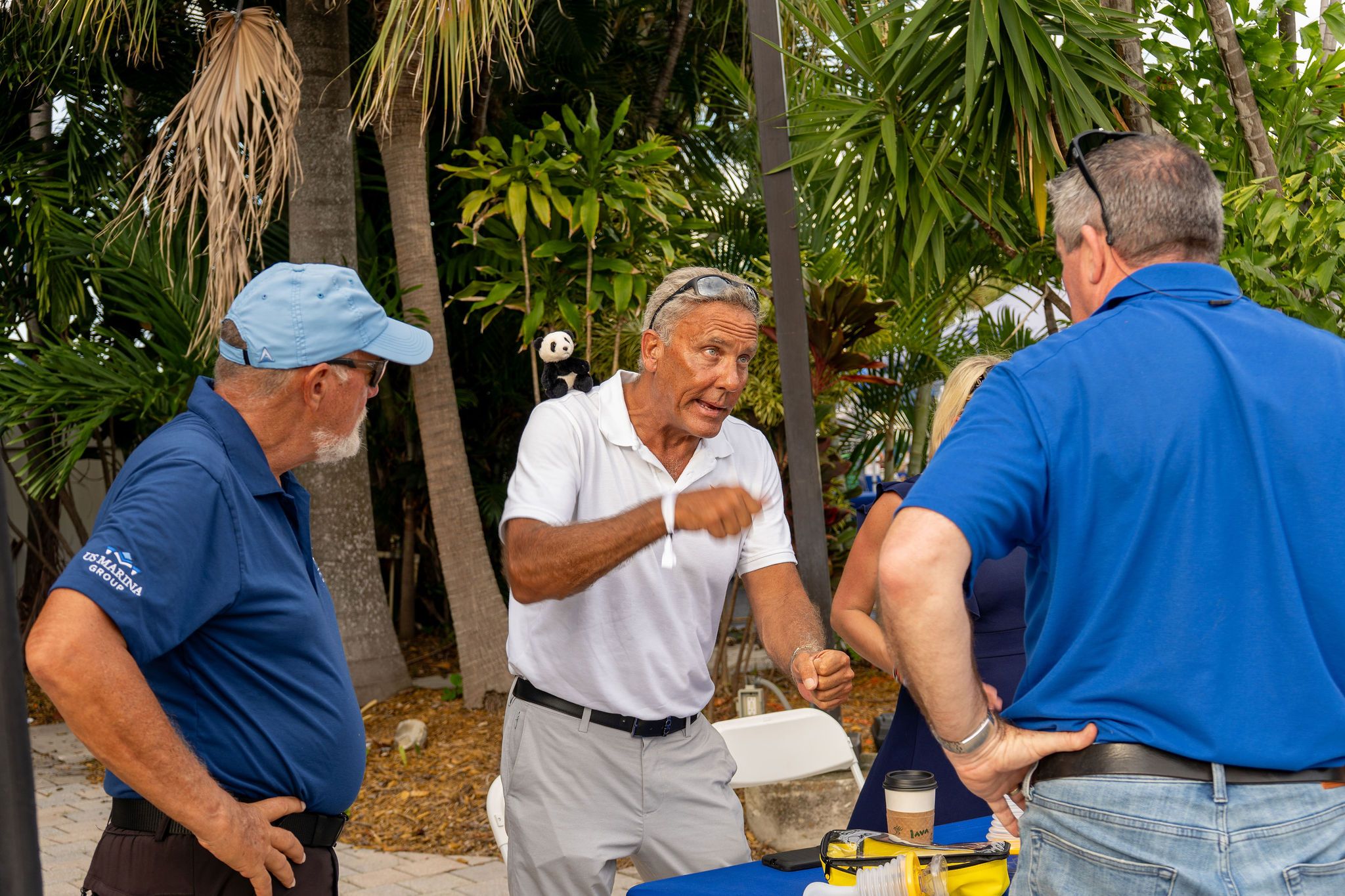 Maritime and industry partners exhibiting at The Triton's Fall Triton Expo at Bahia Mar Yachting Center.