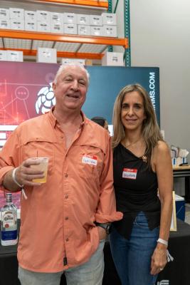 Guests networking at The Triton's Crew, Captains & Connections event at DATUM RMS.