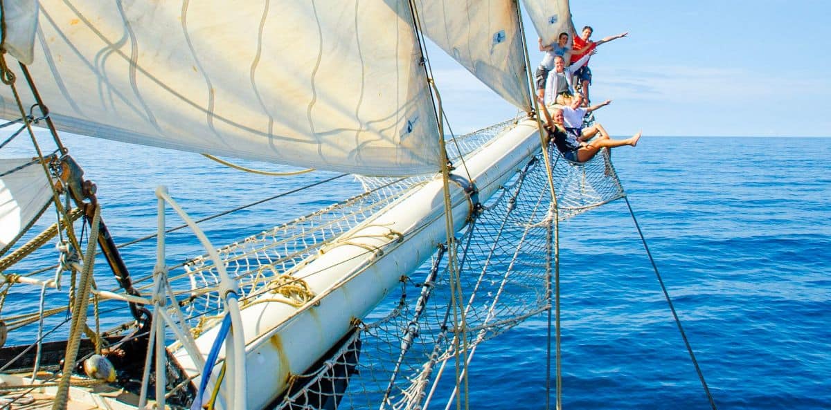 Aboard S/V Gulden Leeuw