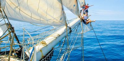 Aboard S/V Gulden Leeuw