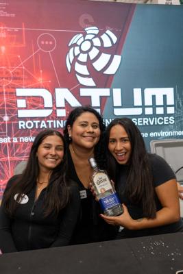 Guests networking at The Triton's Crew, Captains & Connections event at DATUM RMS.