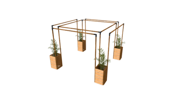 PERGOLA | 4X4M – afbeelding 5