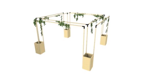 PERGOLA | 5X5M – afbeelding 4