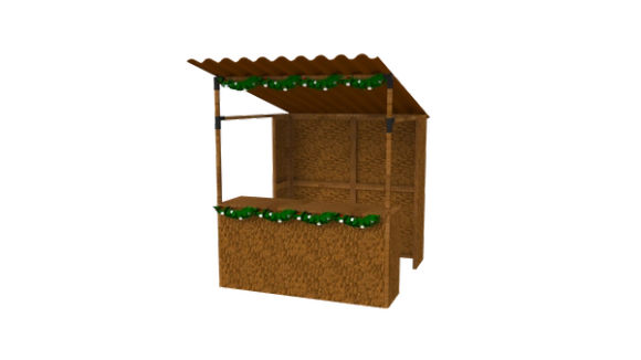 KERSTKRAAM | 2X2 | MET DAK – afbeelding 3