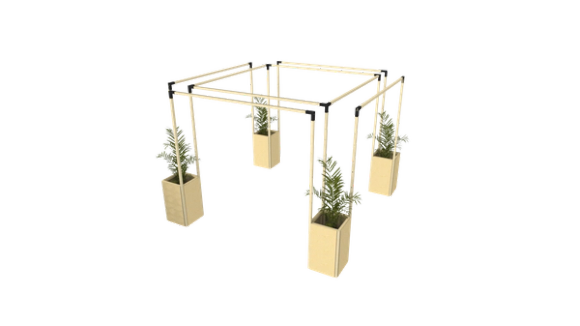 PERGOLA | 4X4M – afbeelding 3