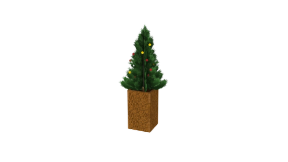 KERSTBOOMBAK | 1X0.5X0.5M