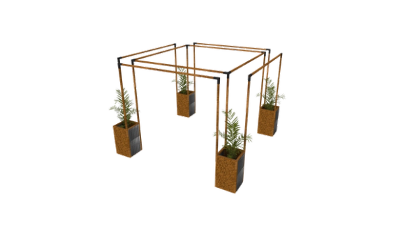 PERGOLA | 4X4M – afbeelding 4