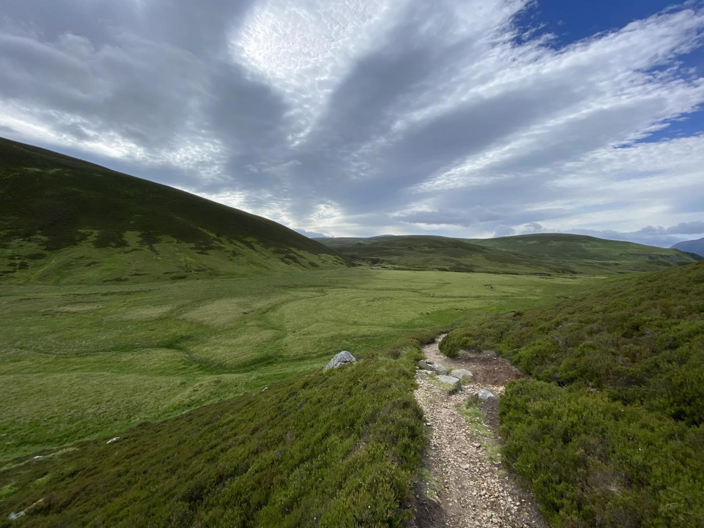 Wide green plains