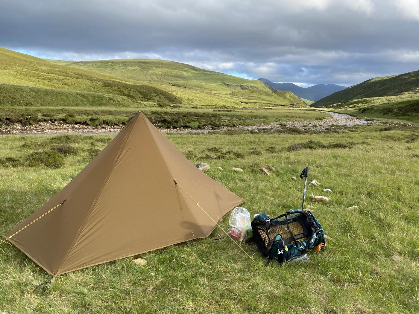 Tent in Glen Tilt