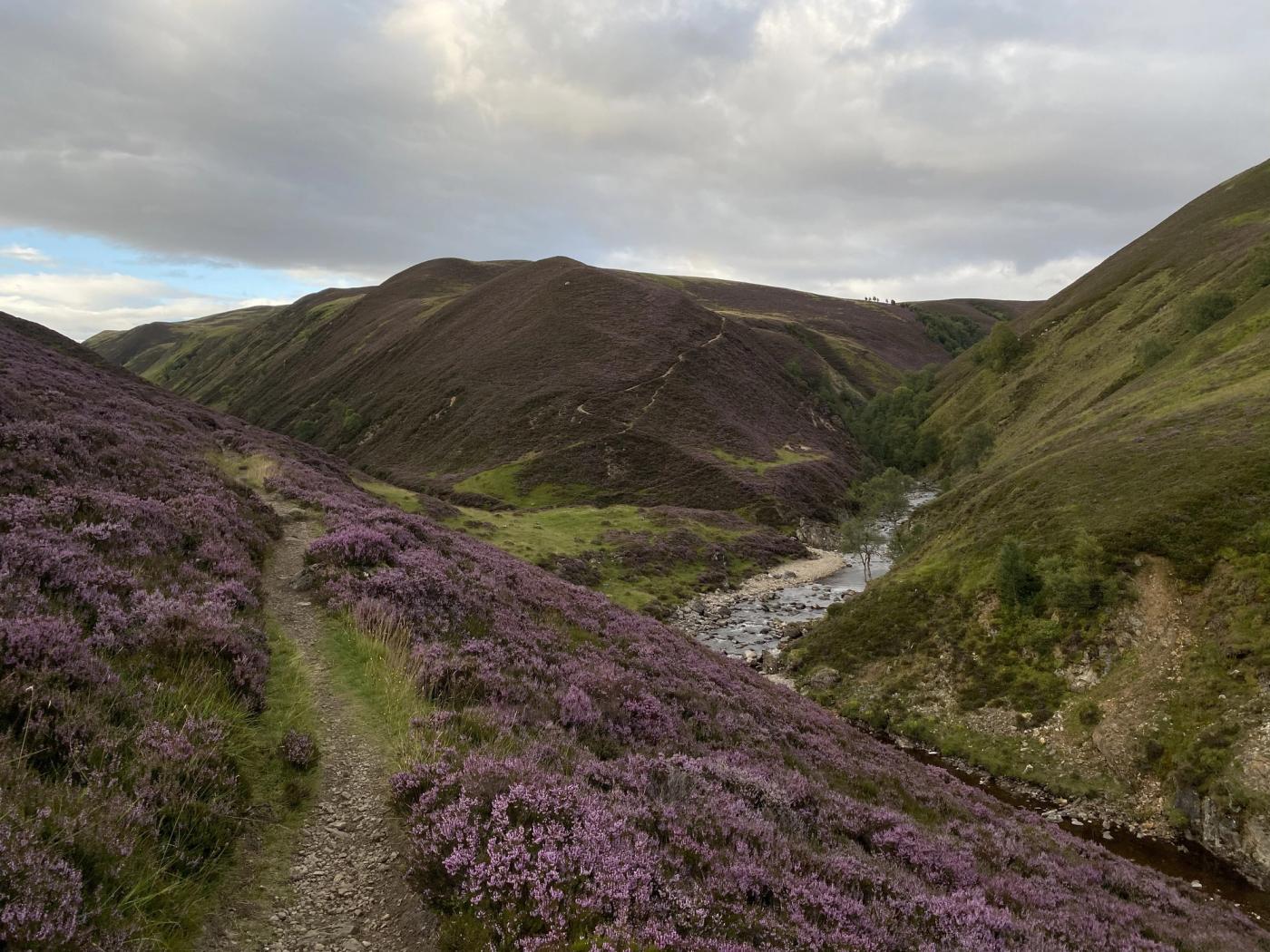 View of Glen Tilt in 2024