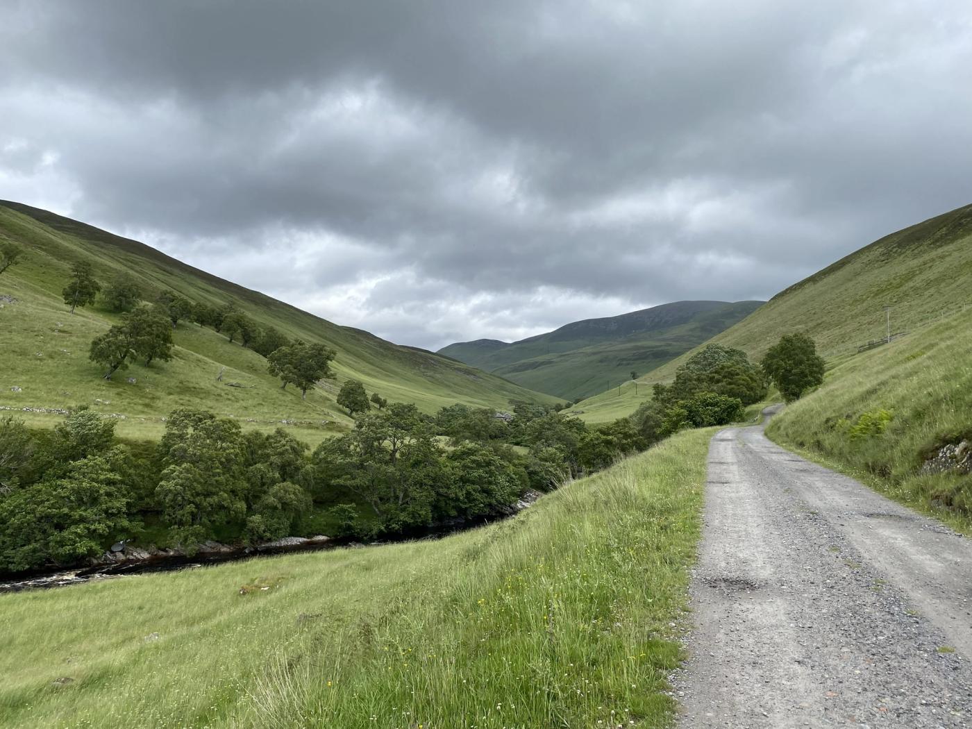 Glen Tilt open views
