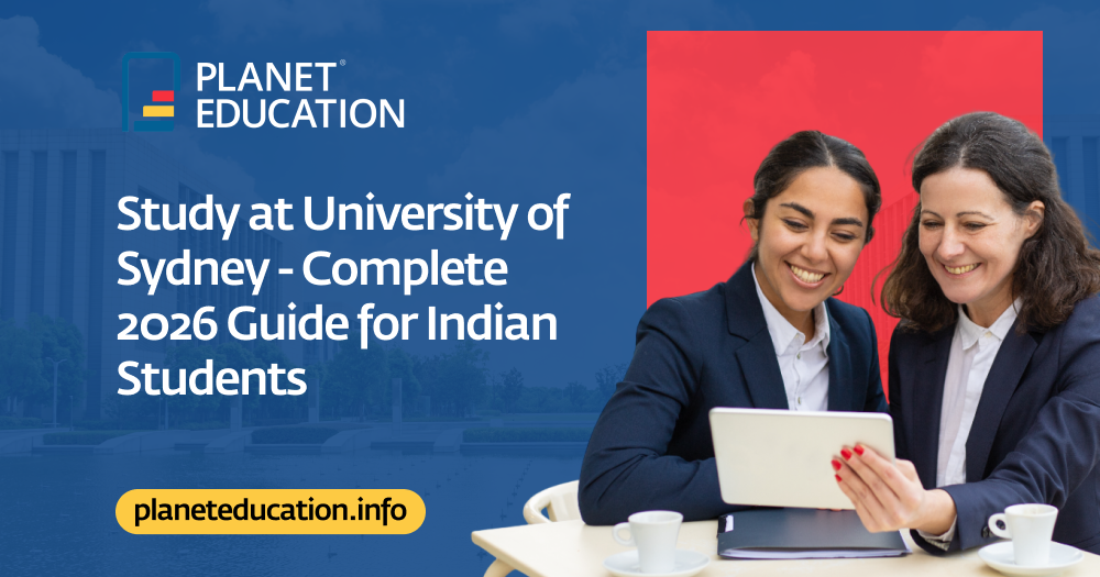 Study at University of Sydney: Complete 2026 Guide for Indian Students