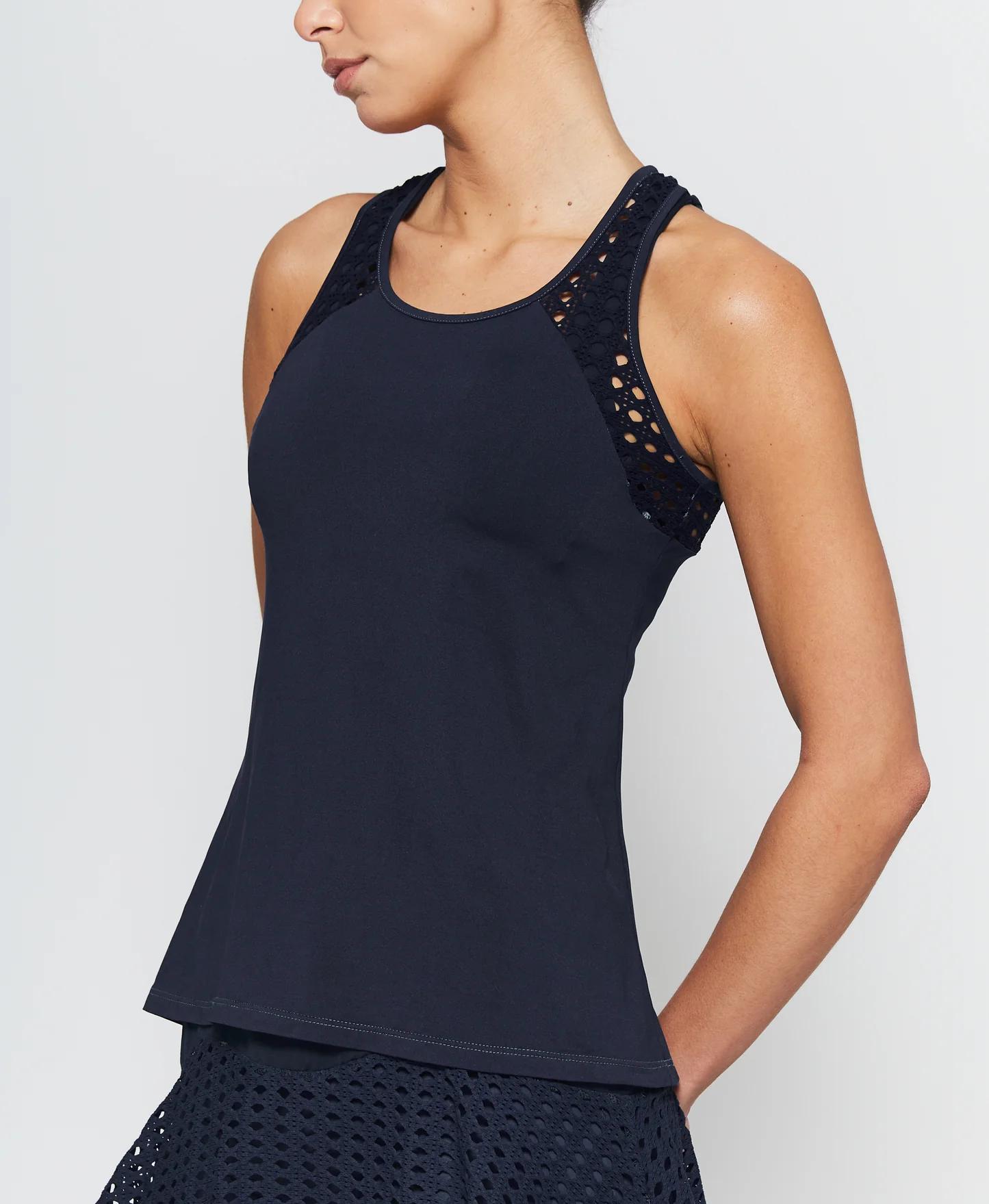 POINTELLE TRIM TANK SHORT - Image 4