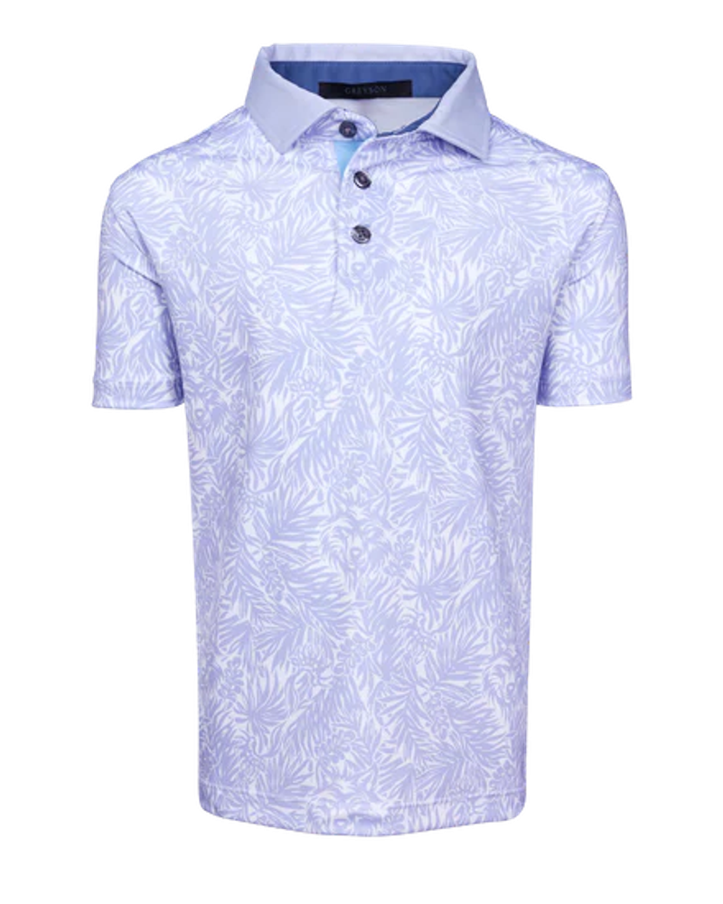 Boy's Island Hunt Short Sleeve Polo