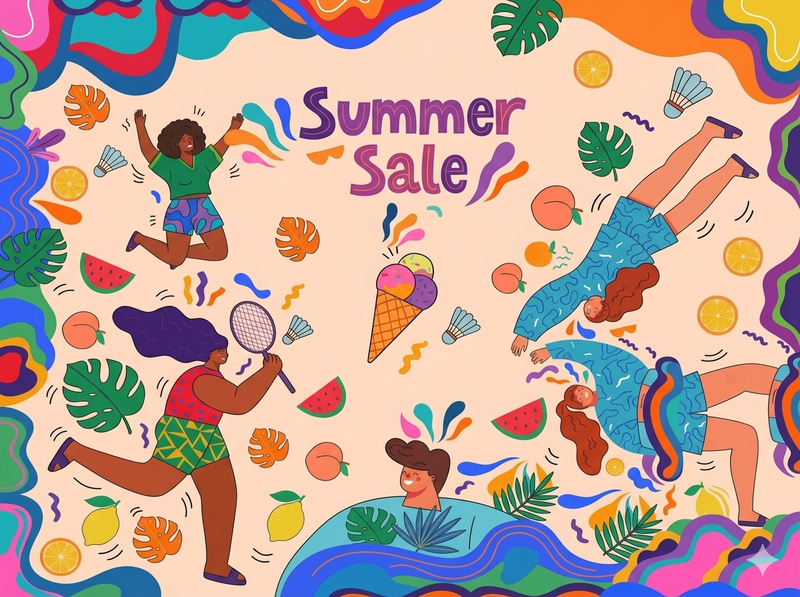 Summer Sale 40% OFF