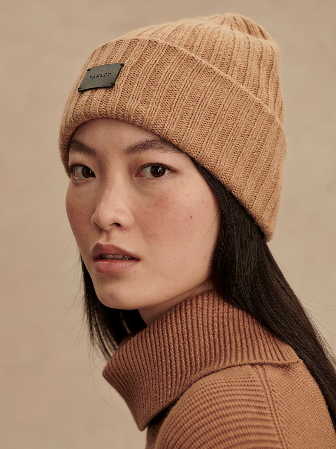 Elva Chunky Rib Beanie - Image 2