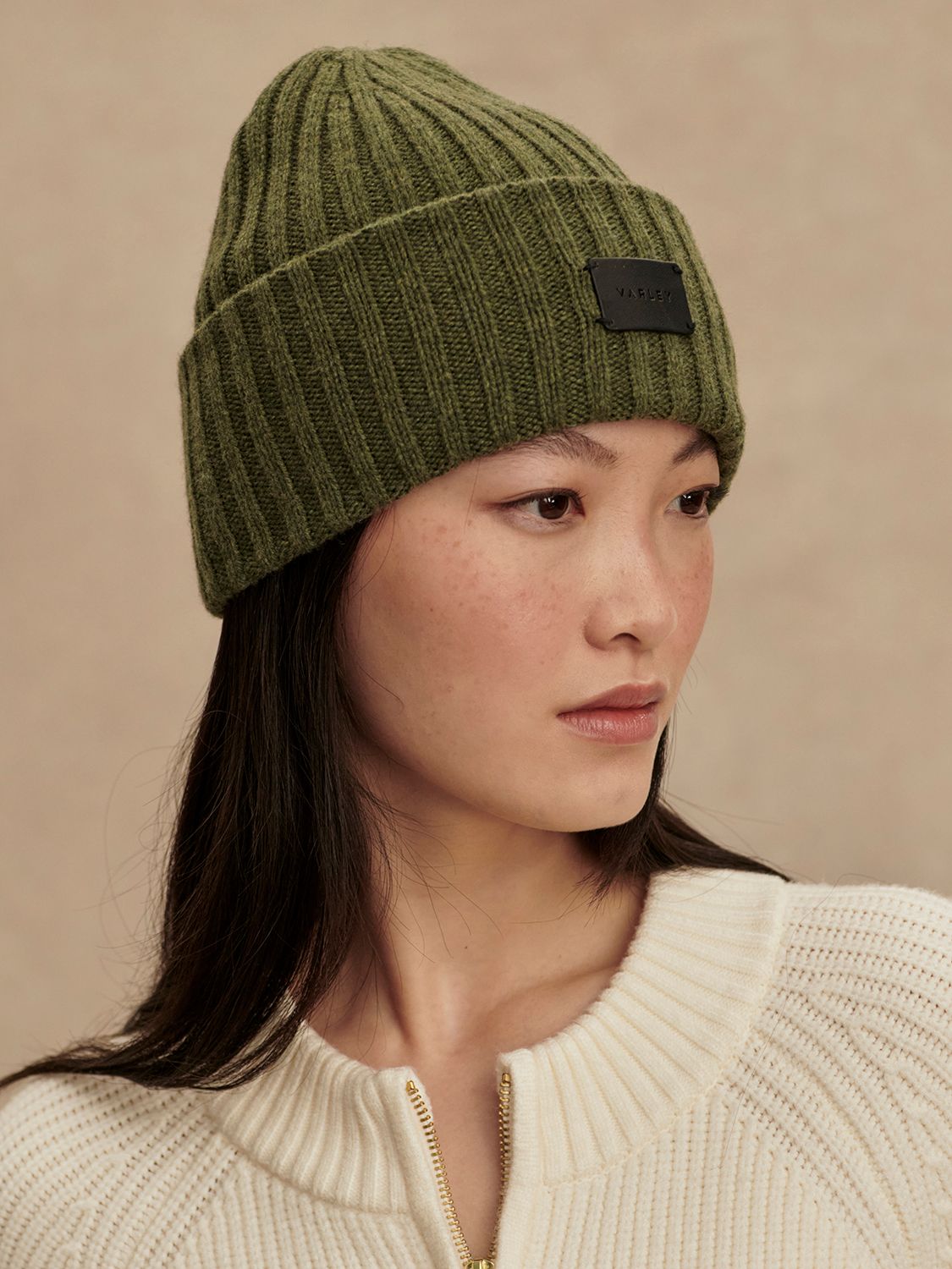 Elva Chunky Rib Beanie