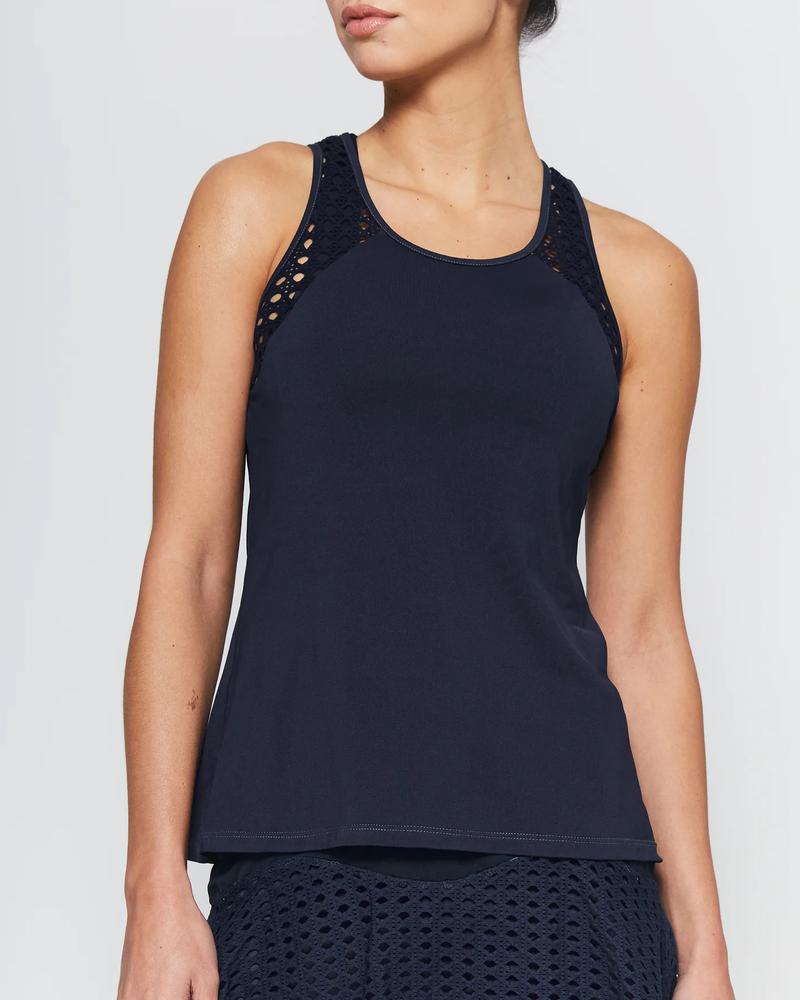 POINTELLE TRIM TANK SHORT - Image 3