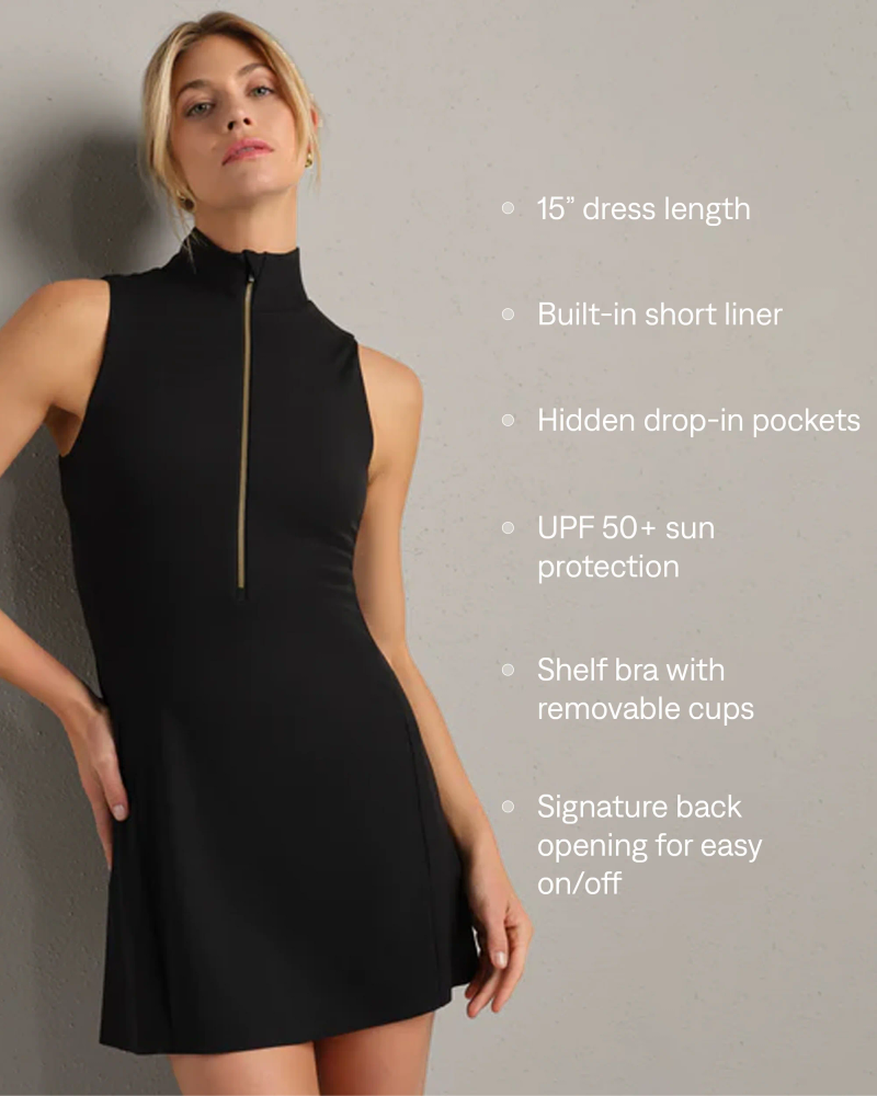 REVIVEFORM MOCK NECK SPORT DRESS - Image 2