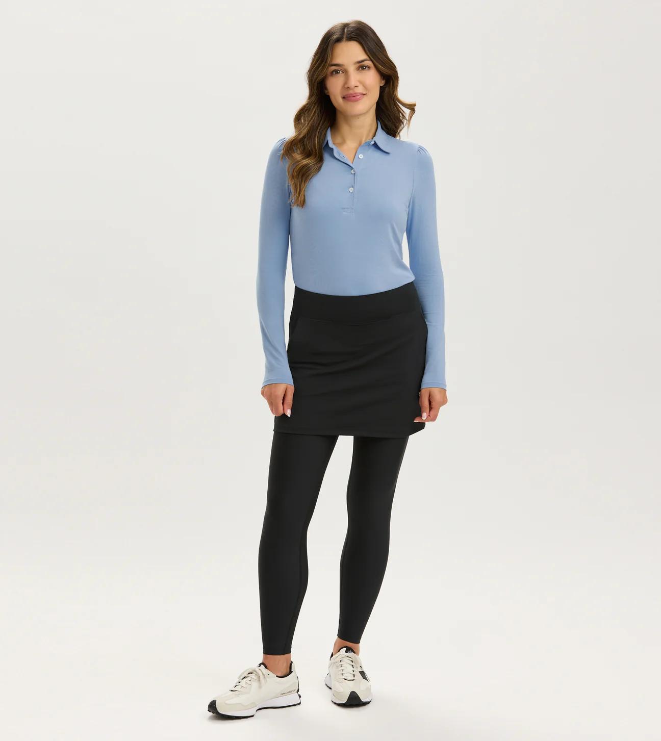 PLEAT BACK SKIRTED LEGGING - Image 2