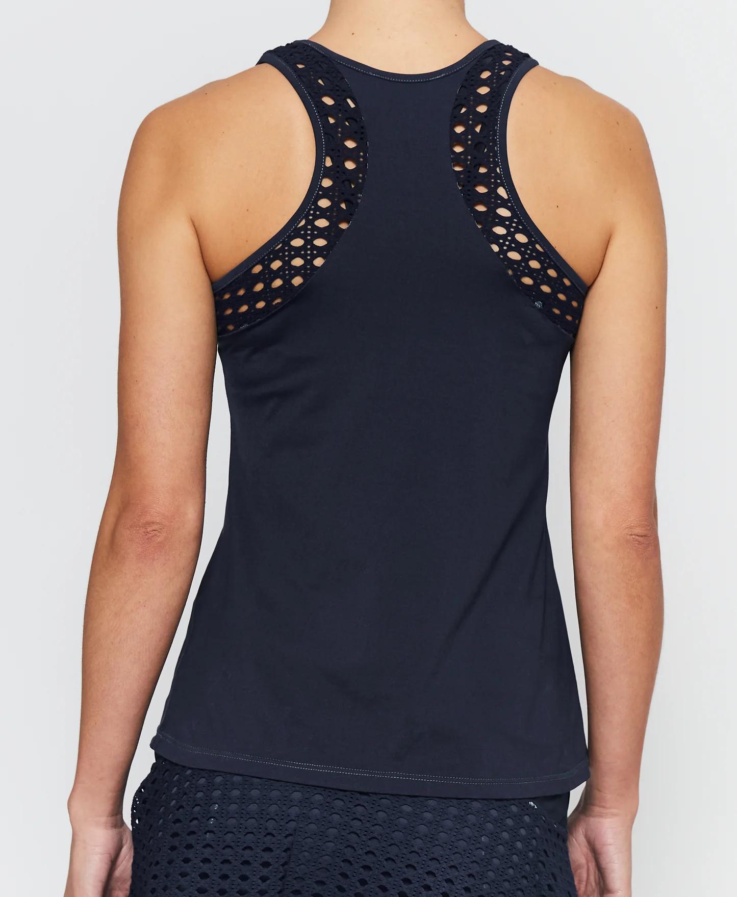 POINTELLE TRIM TANK SHORT - Image 2