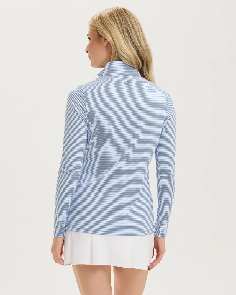 STRIPED 1/4 ZIP - Image 4