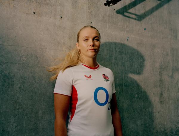 Red Roses for British Vogue  by Sam Wright