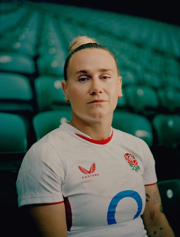 Red Roses for British Vogue  by Sam Wright