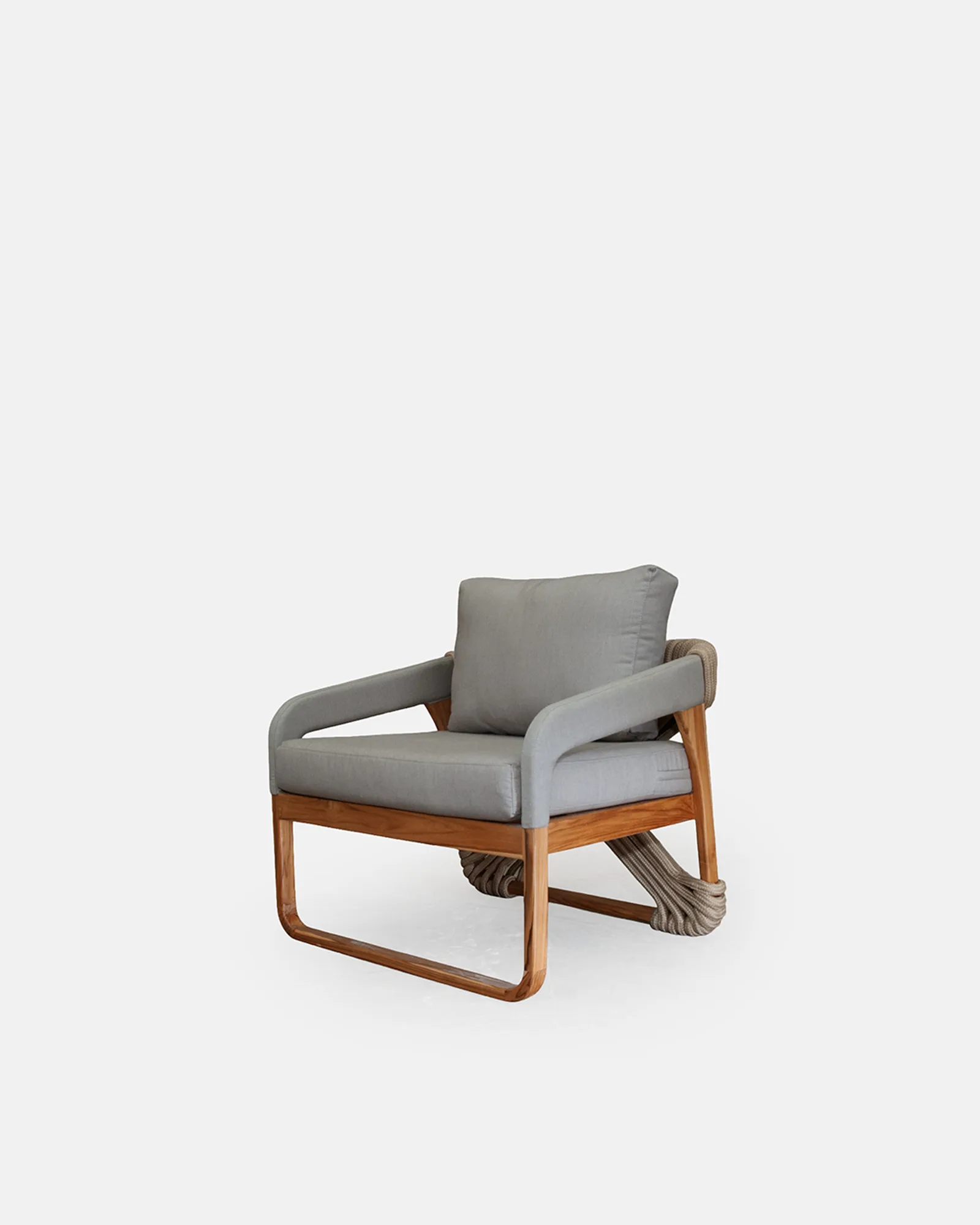 Sillón Individual Cuerdas — 3/4 frente