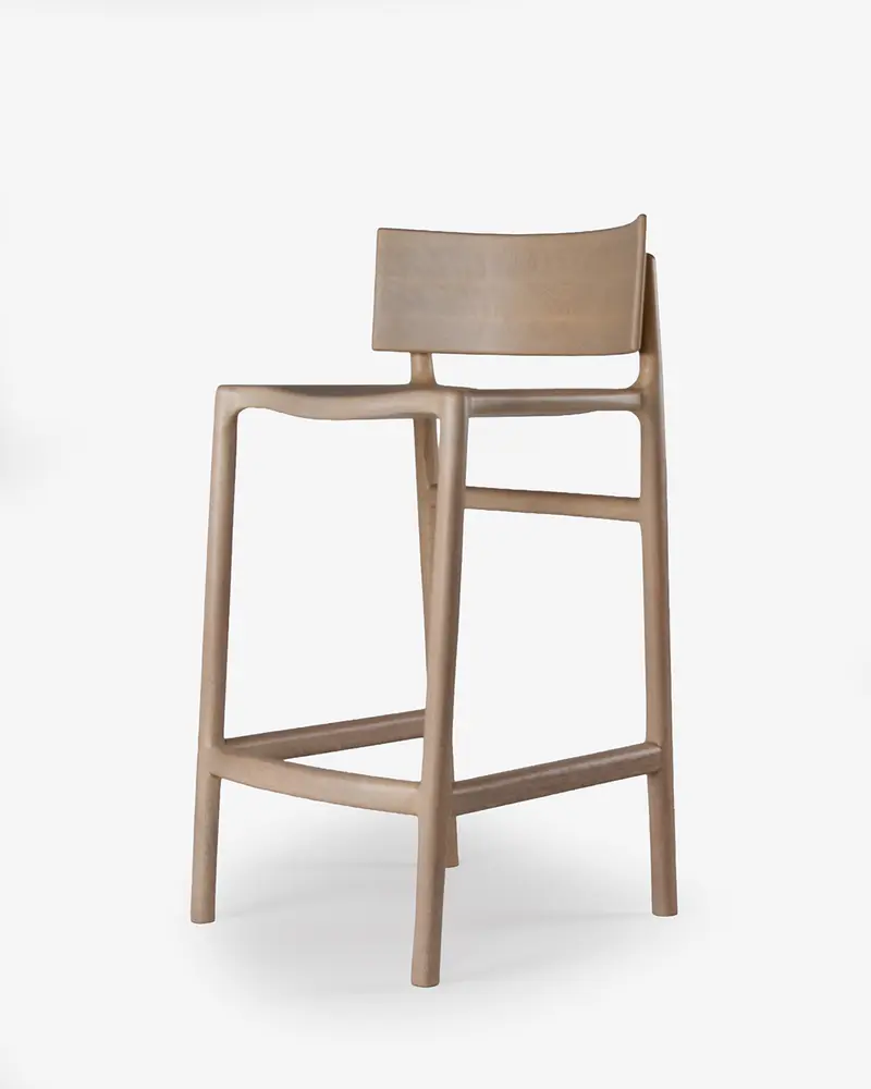 Banco Beige — 3/4 frente