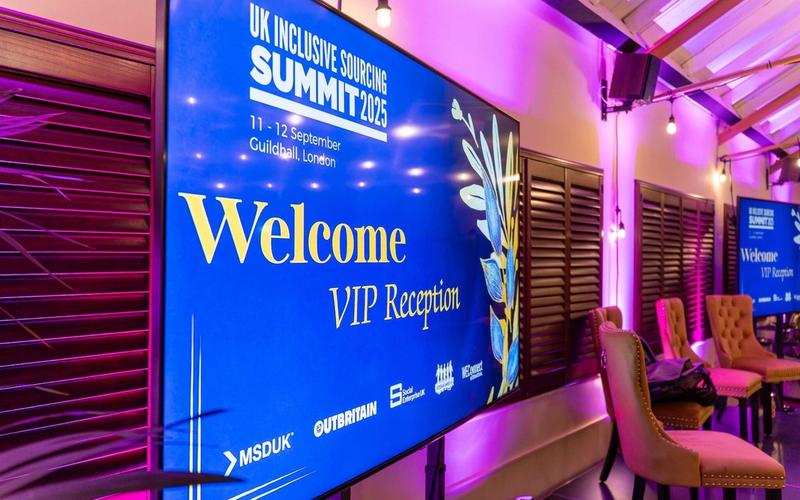 UK Inclusive Sourcing Summit – Drinks Reception 2025