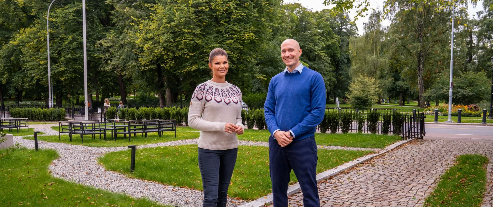 Monica Tvedt og Roger Hoem-Martinsen