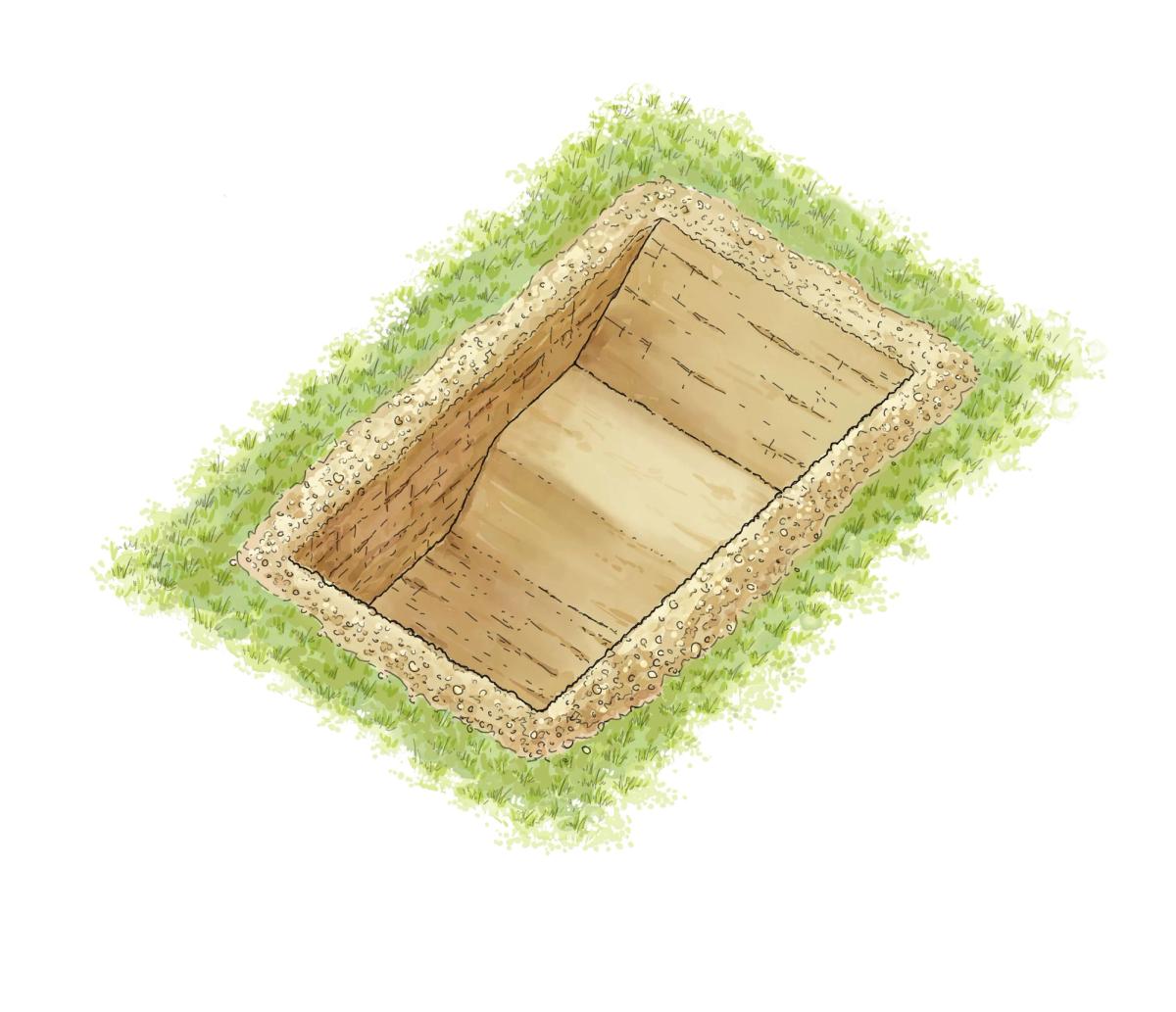 Golden Hour Pools week 2 - excavation of inground swimming pool hole