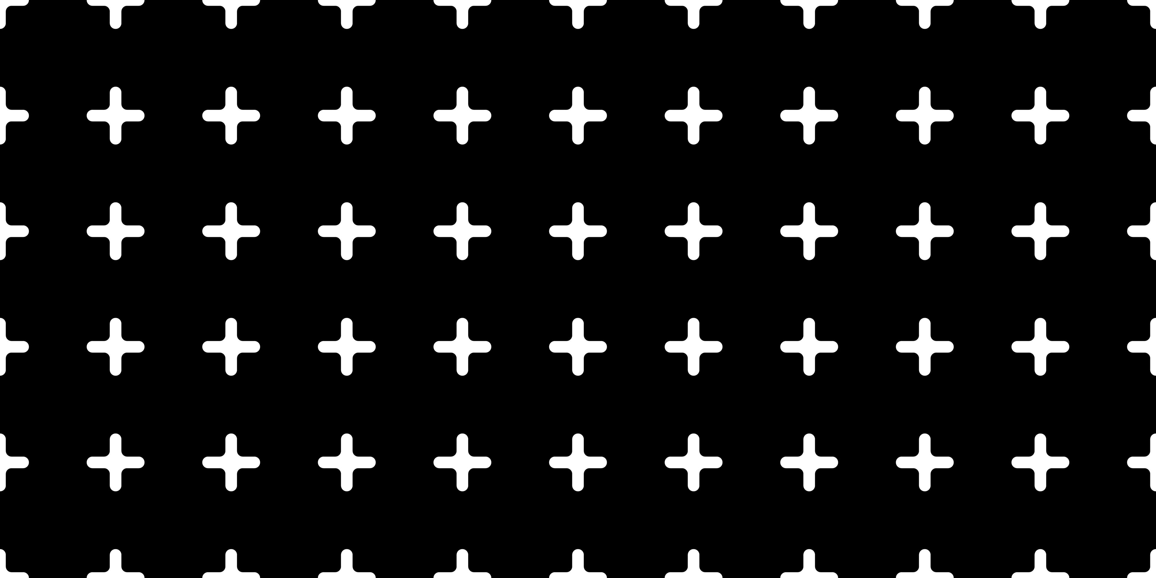 Znaki plusa na czarnym tle