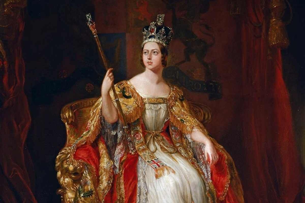 Coronation portrait of Queen Victoria