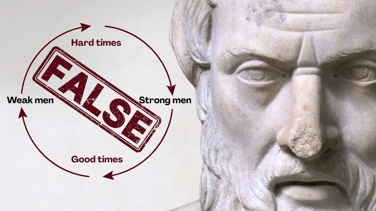 Do "Hard Times Create Strong Men"? What Herodotus and Ibn Khaldoun Say
