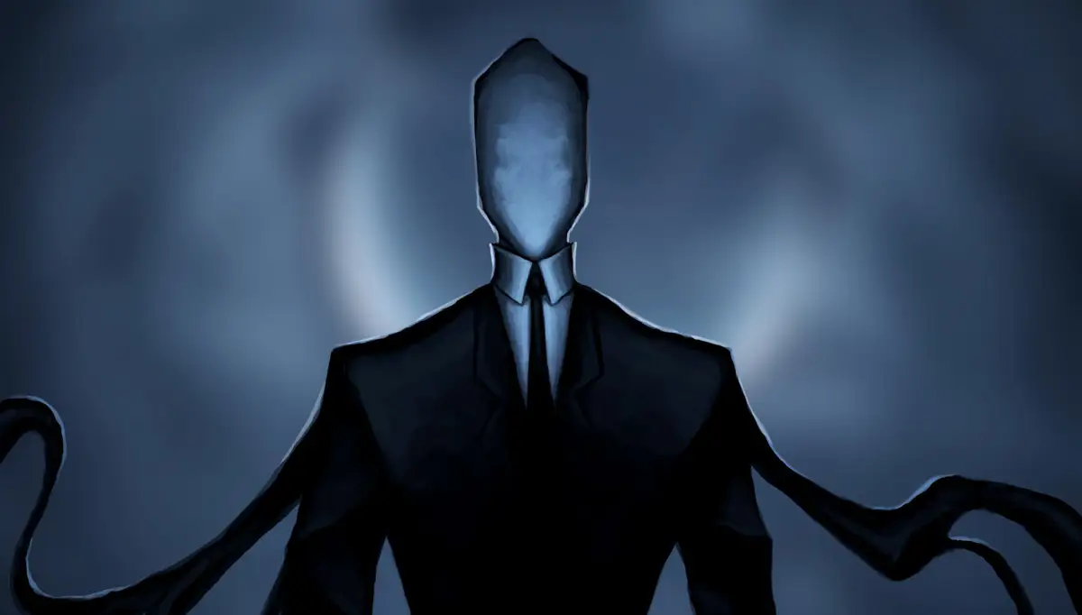 artist's uncanny depiction of slenderman