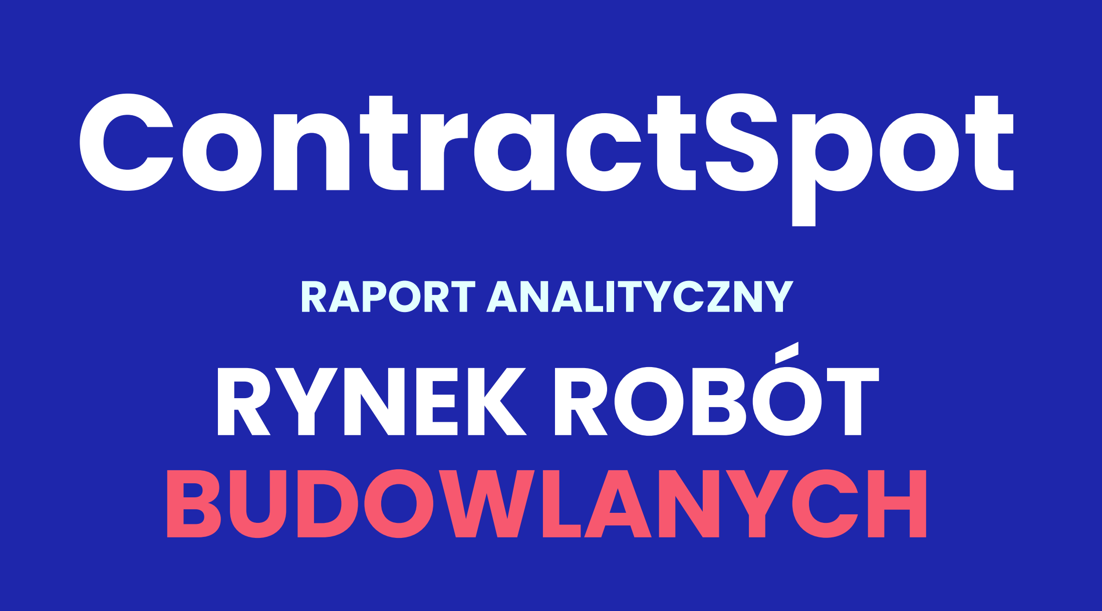 Rynek robót budowlanych w zamówieniach publicznych - raport marzec 2026