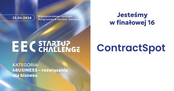 ContractSpot w finale EEC Startup Challenge 2026